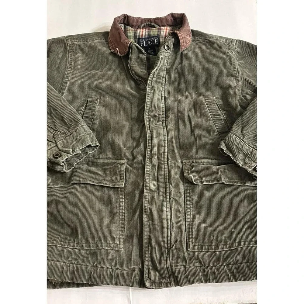 The Children's Place Corduroy Collard Jacket (Small)